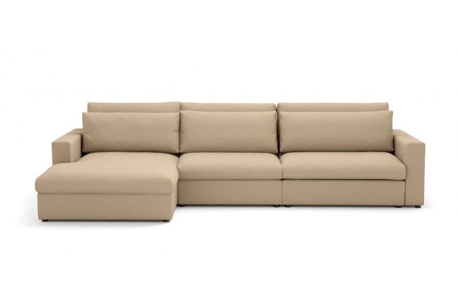 Model Portofino - Portofino longchair lewy + sofa 1,5 osobowa + sofa 1,5 osobowa
